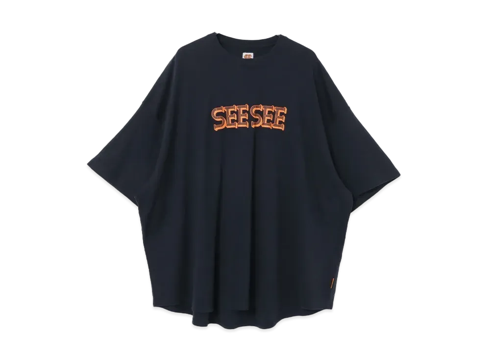 SEE SEE x URBS Super Big Round Short-Sleeve Tee "Navy"