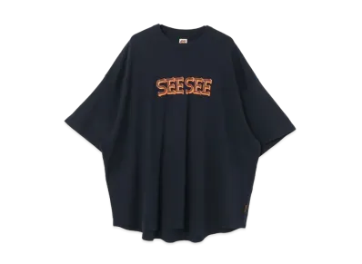 SEE SEE x URBS Super Big Round Short-Sleeve Tee "Navy"