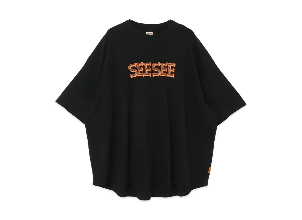 SEE SEE x URBS Super Big Round Short-Sleeve Tee "Black"