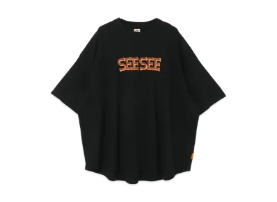 SEE SEE x URBS Super Big Round Short-Sleeve Tee "Black"