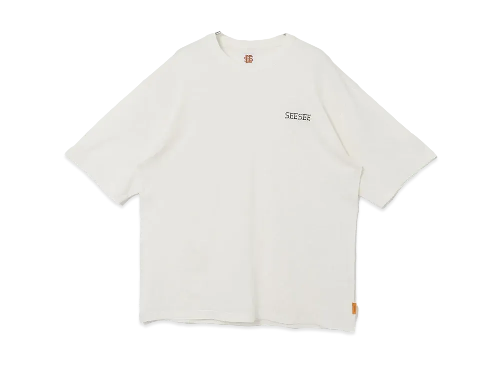 SEE SEE x URBS Basic Short-Sleeve Hemp T-Shirts "White"