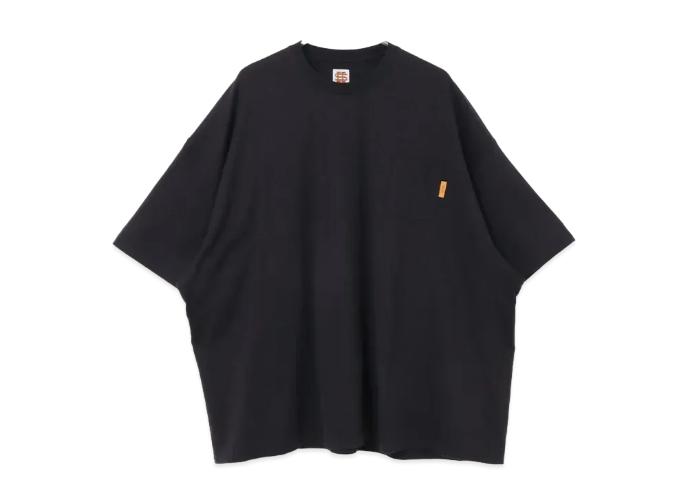 SEE SEE x URBS Super Big Flat SS Pocket T-Shirts "Navy"