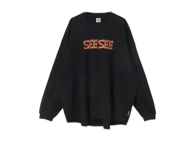 SEE SEE x URBS Super Big Round Long-Sleeve Tee "Black"