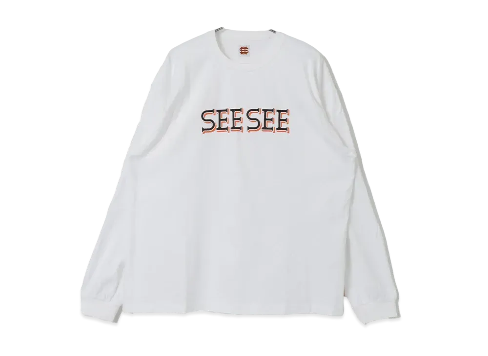 SEE SEE x URBS Basic Long-Sleeve T-Shirts "White"