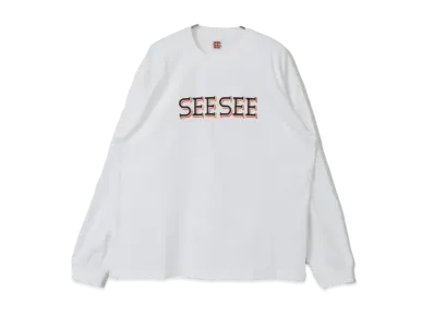 SEE SEE x URBS Basic Long-Sleeve T-Shirts "White"