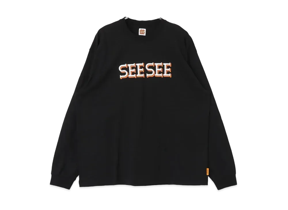 SEE SEE x URBS Basic Long-Sleeve T-Shirts "Black"