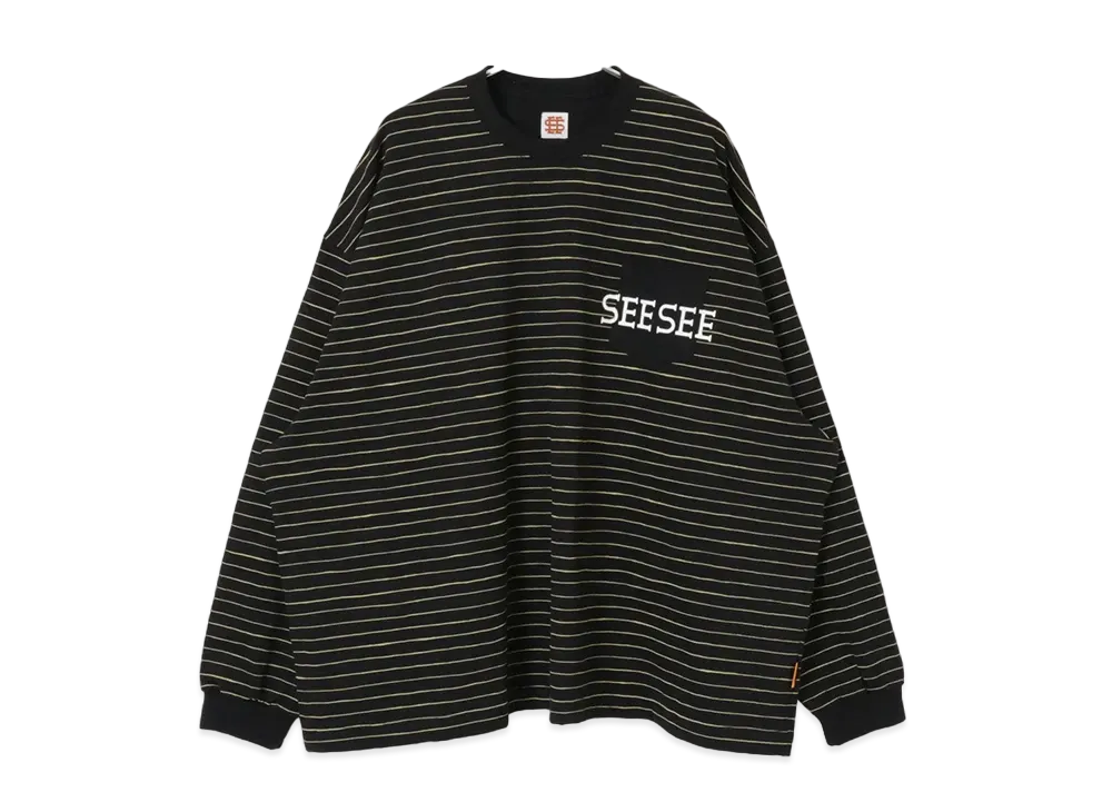 SEE SEE x URBS Superbig Flat Long-Sleeve Boader "Black"