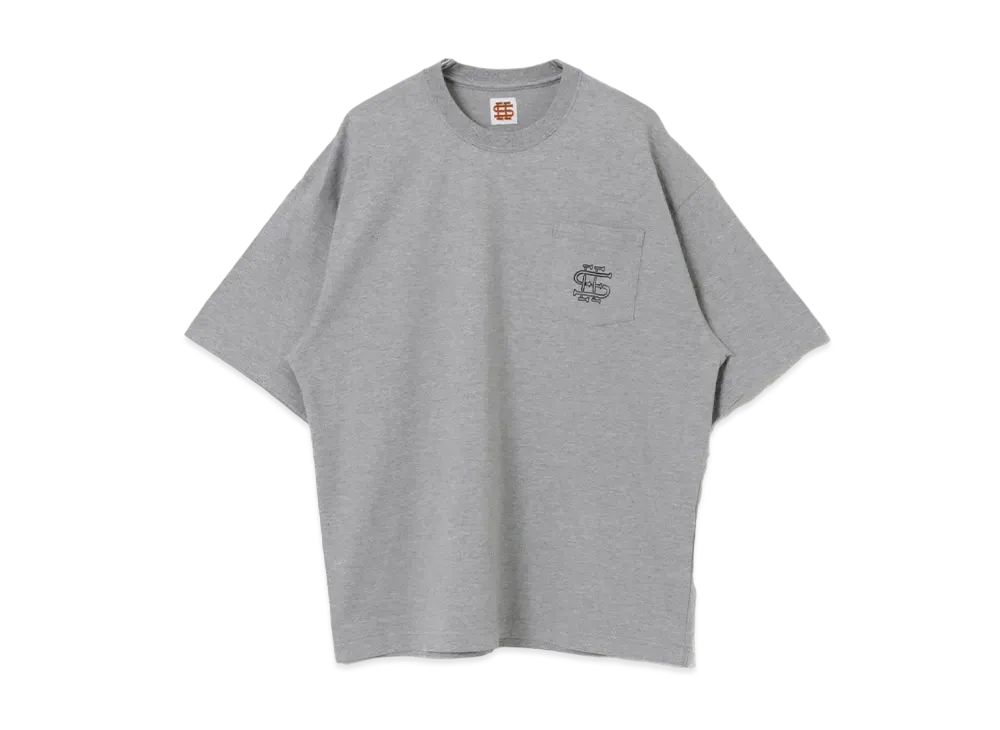SEE SEE Basic Pocket T-Shirts "Gray"