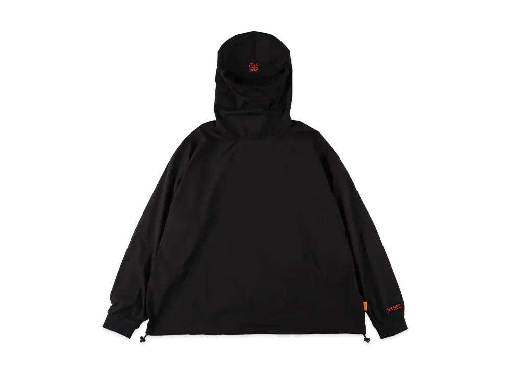 SEE SEE Nylon Hoody "Black"