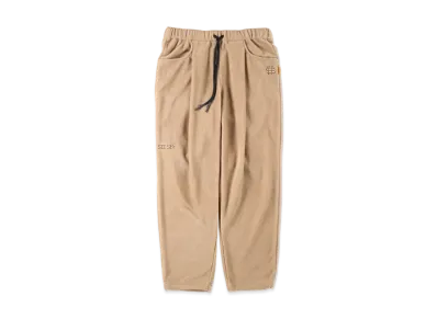 SEE SEE Wide Tapered Easy Fleece Pants "Brown Beige"