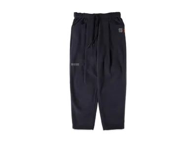 SEE SEE Wide Tapered Easy Fleece Pants "Navy"