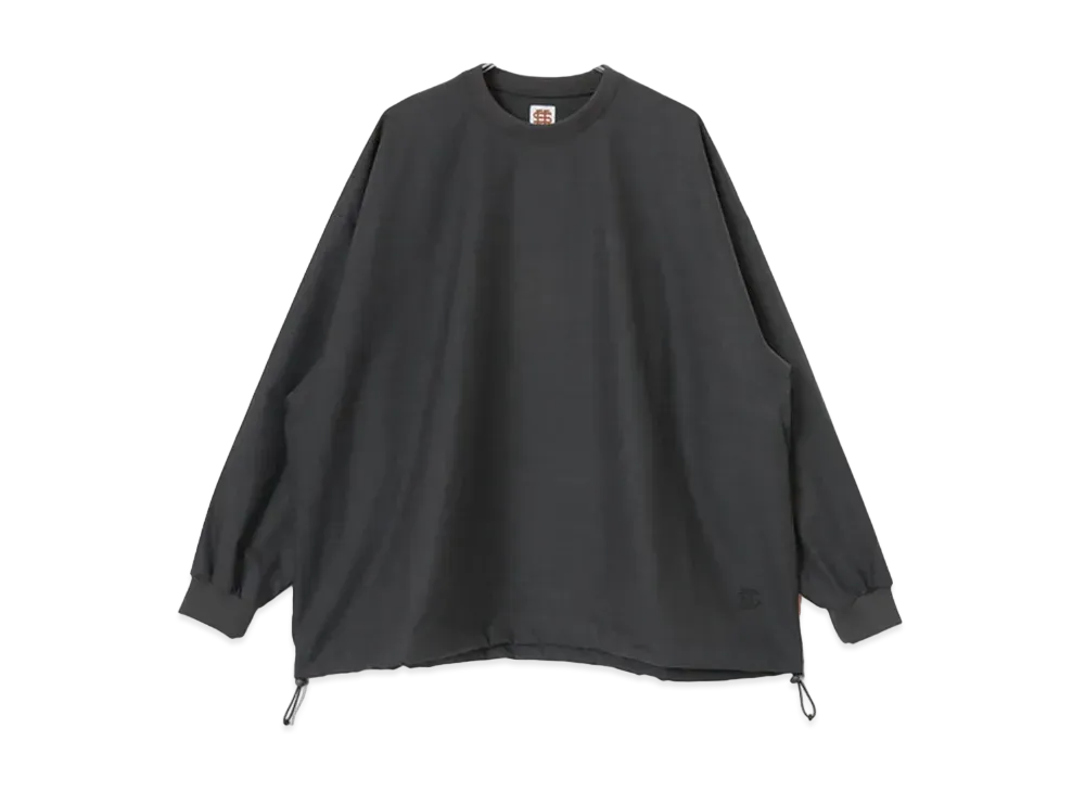 SEE SEE Long Sleeve Wool Crew "Charcoal"