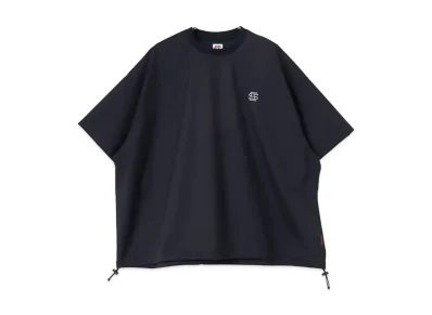 SEE SEE Short Sleeve Wool Crew "Navy"