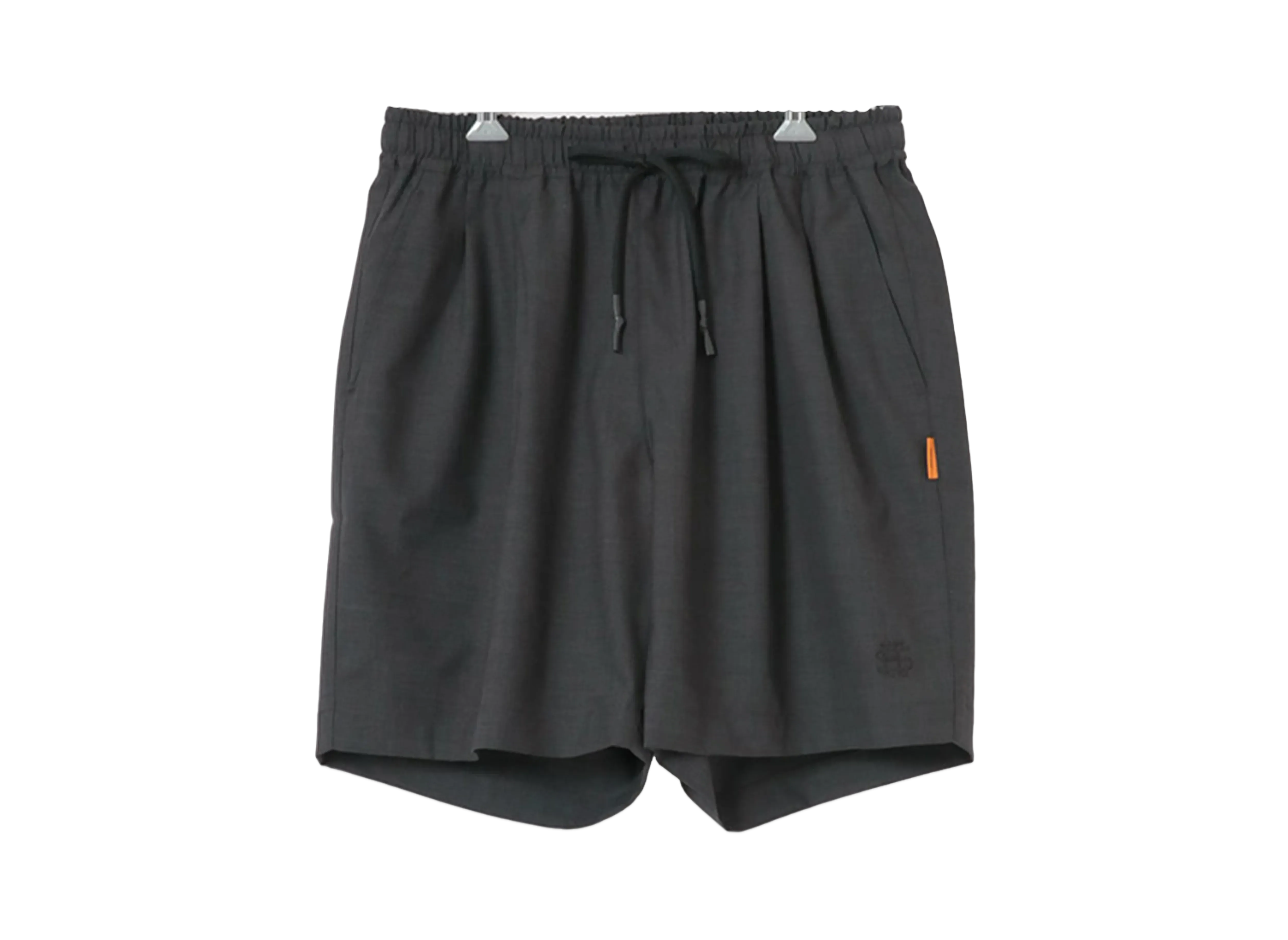 SEE SEE Wool Baggy Shorts "Charcoal"