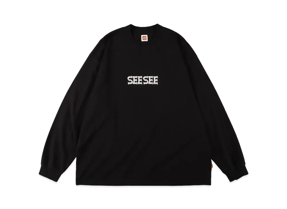 SEE SEE x STUDYSHOWROOM Store Basic Ls Tee "Black"