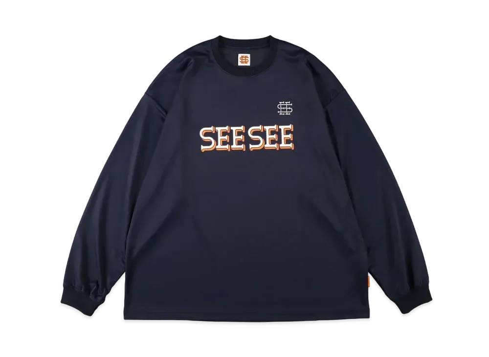 SEE SEE x STUDYSHOWROOM Store Game Ls Tee "Navy"