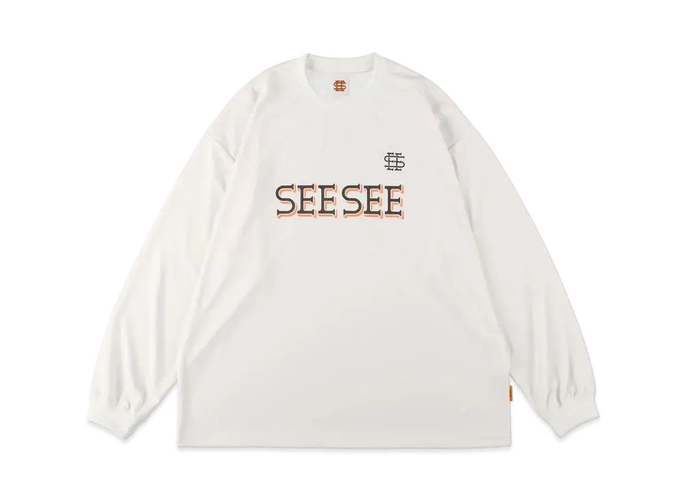 SEE SEE x STUDYSHOWROOM Store Game Ls Tee "White"