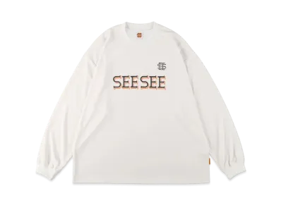 SEE SEE x STUDYSHOWROOM Store Game Ls Tee "White"