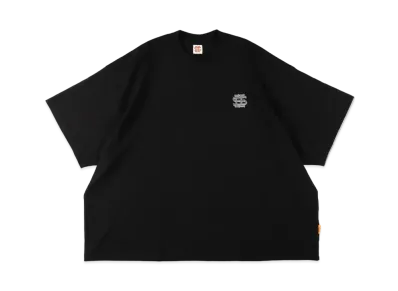 SEE SEE Super Big Flat Gritter Original Logo Tee "Black"