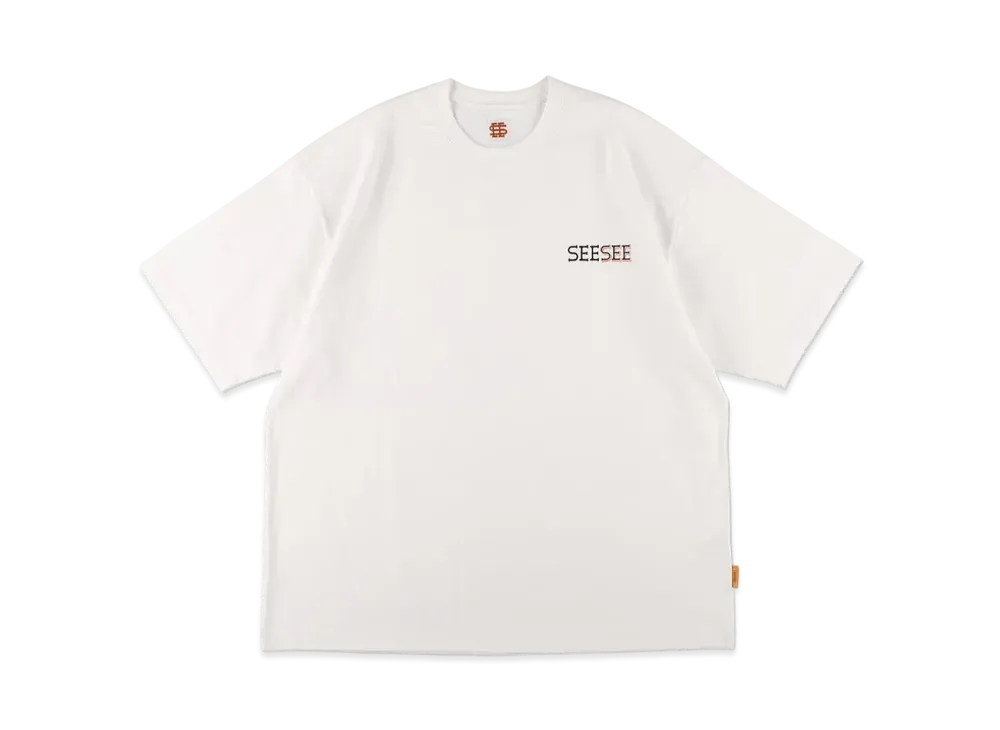 SEE SEE Basic SS Official Mix Logo Tee "White"