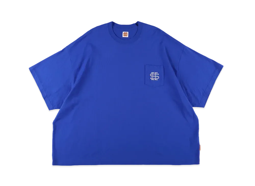 SEE SEE Super Big Flat Pocket Tee "LA Blue"