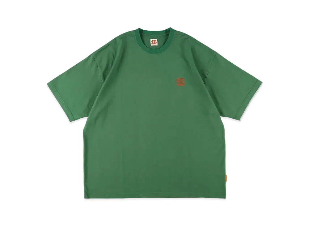 SEE SEE Basic SS Original Logo Tee "Green"