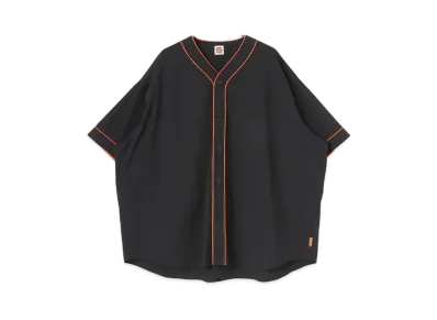 SEE SEE Nylon Baseball Shirts "Black"