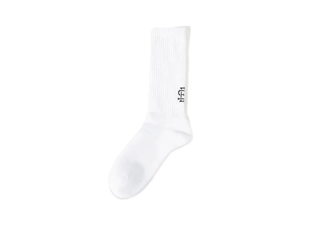 SEE SEE Original Logo Socks "White"