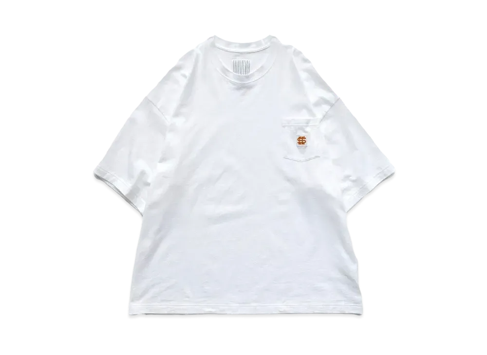 SEE SEE x S.F.C New Basic Pocket Tee "White"