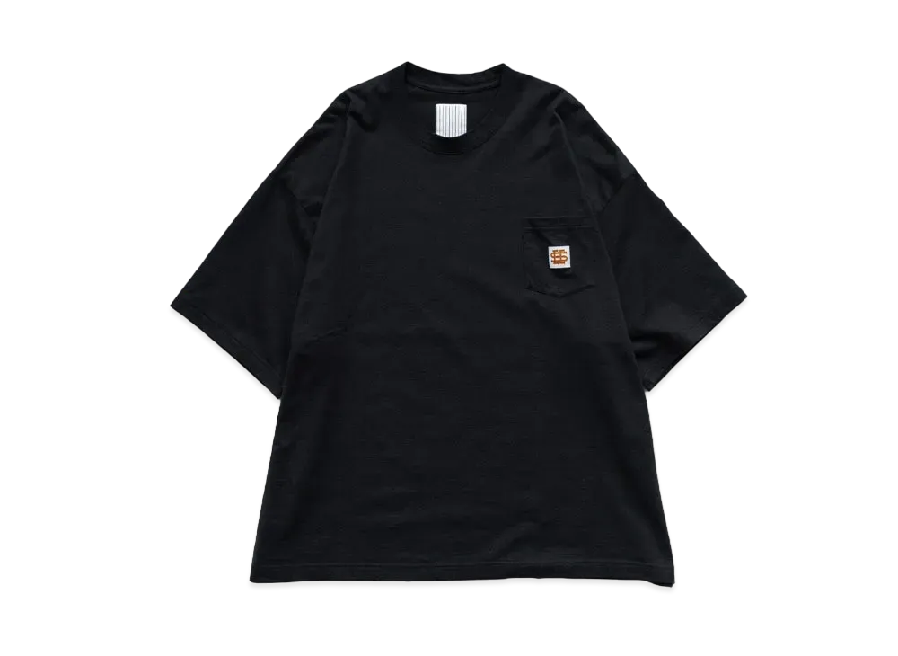 SEE SEE x S.F.C New Basic Pocket Tee "Black"