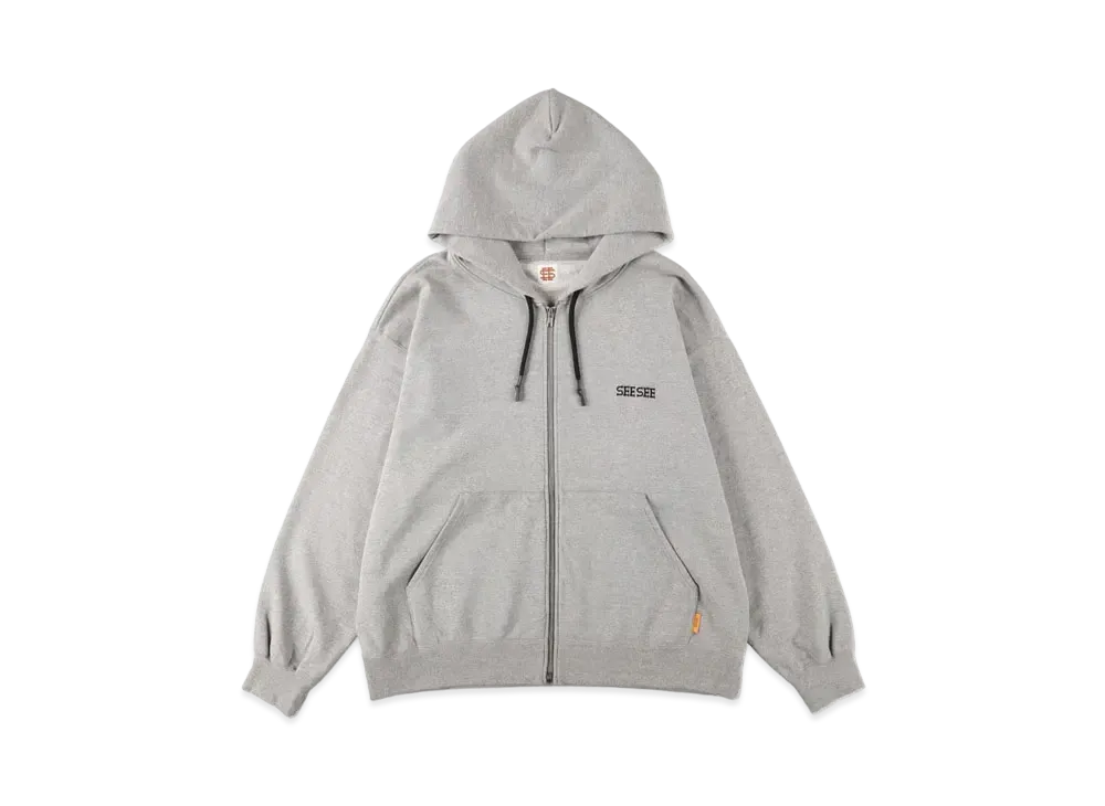 SEE SEE Full Zip Hoodie "Grey"