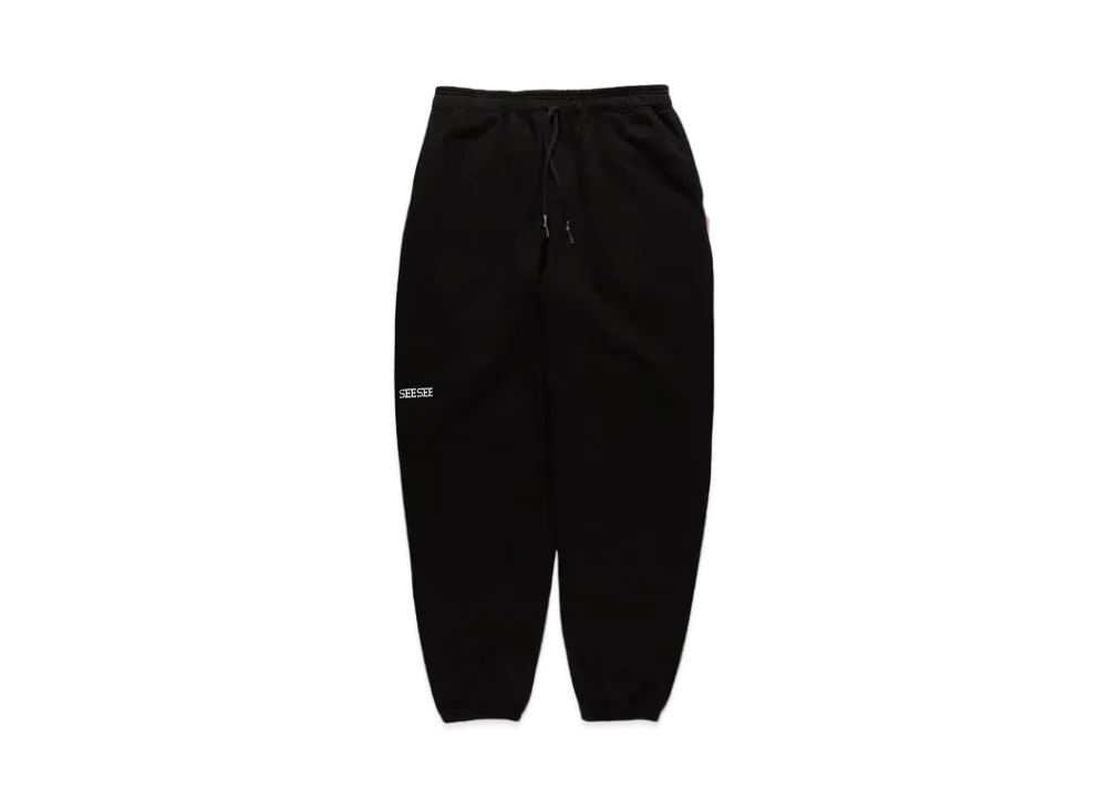 SEE SEE Wide Sweat Pants "Black"