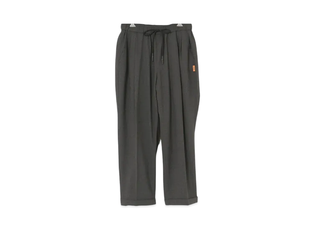 SEE SEE Wool Wide Slacks "Charcoal"