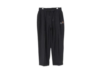 SEE SEE Wool Wide Slacks "Navy"