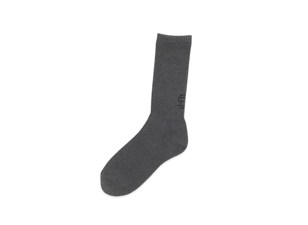 SEE SEE Original Logo Socks "Charcoal"