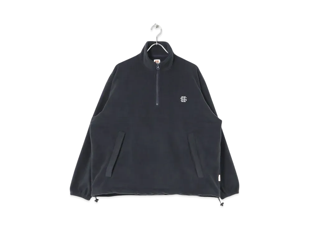 新品未使用　SEE SEE HALF ZIP FLEECE ネイビーM SEE SEE Half Zip Fleece Pullover 