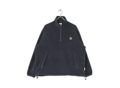 SEE SEE Half Zip Fleece Pullover "Navy"