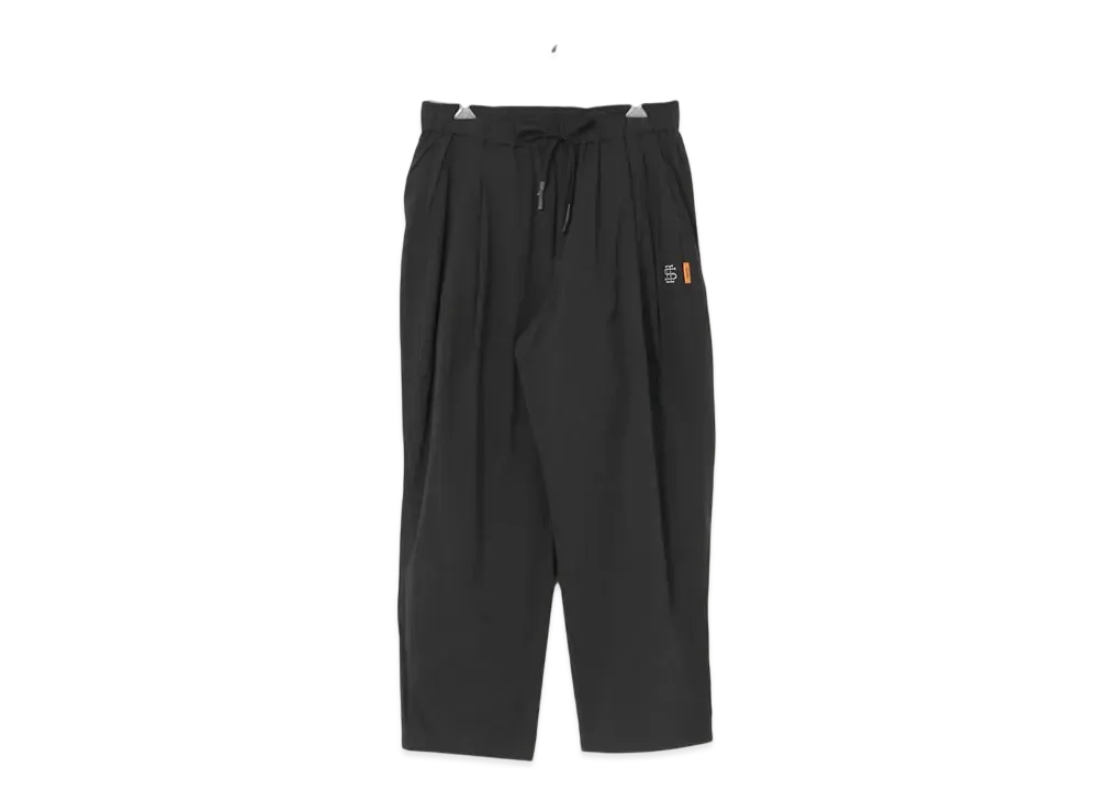SEE SEE Wide Two Tuck Pants "Black"