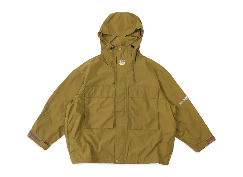 SEE SEE x LIVIN' & GROUND FLOOR MACAU Hoodie Jacket Mid "Moss"