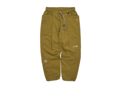 SEE SEE x LIVIN' & GROUND FLOOR MACAU Wide Tapered Easy Pants "Moss"