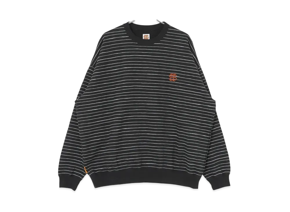 SEE SEE Boarder Crew Sweat "Black"