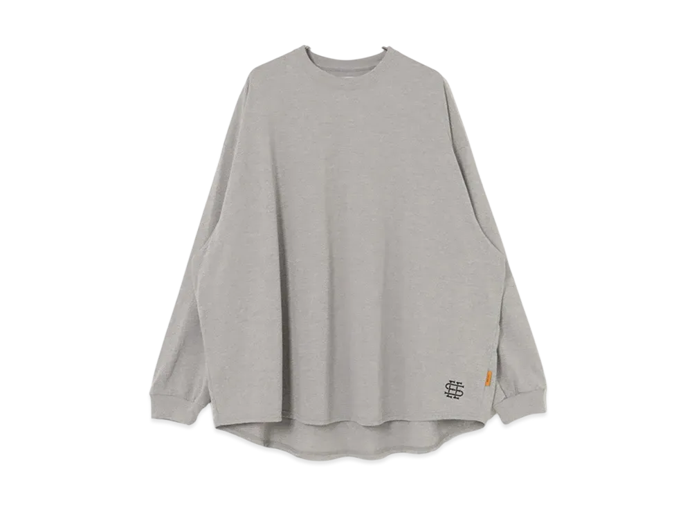 SEE SEE Super Big Round LS Tee "Grey"