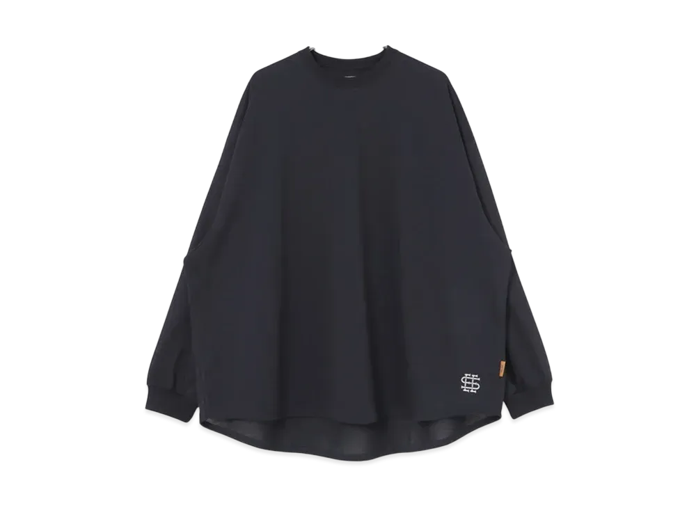 SEE SEE Super Big Round LS Tee "Navy"