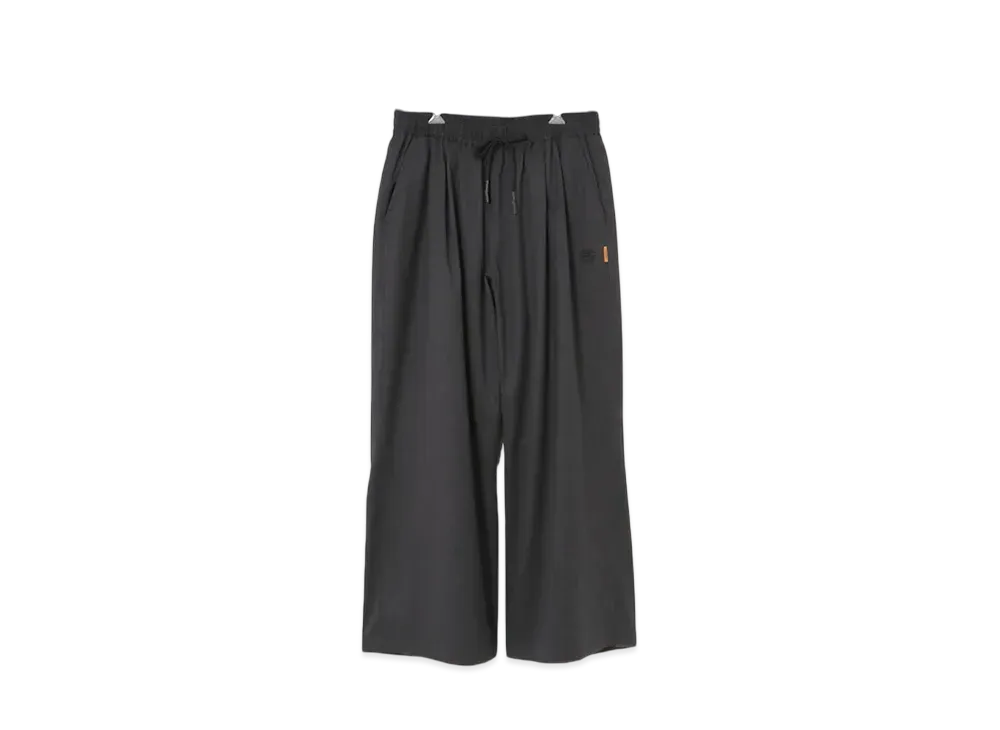 SEE SEE Two Tuck Baggy Pants "Charcoal"