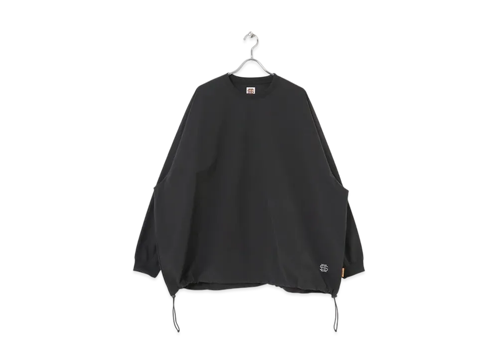 SEE SEE Super Big Flat LS Tee W "Black"