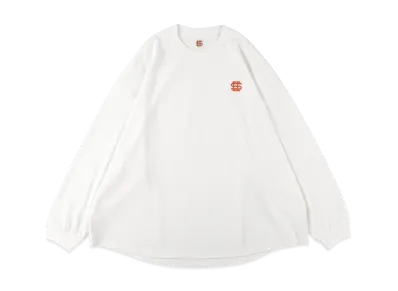 SEE SEE Thermal Super Big Round LS Tee "White"