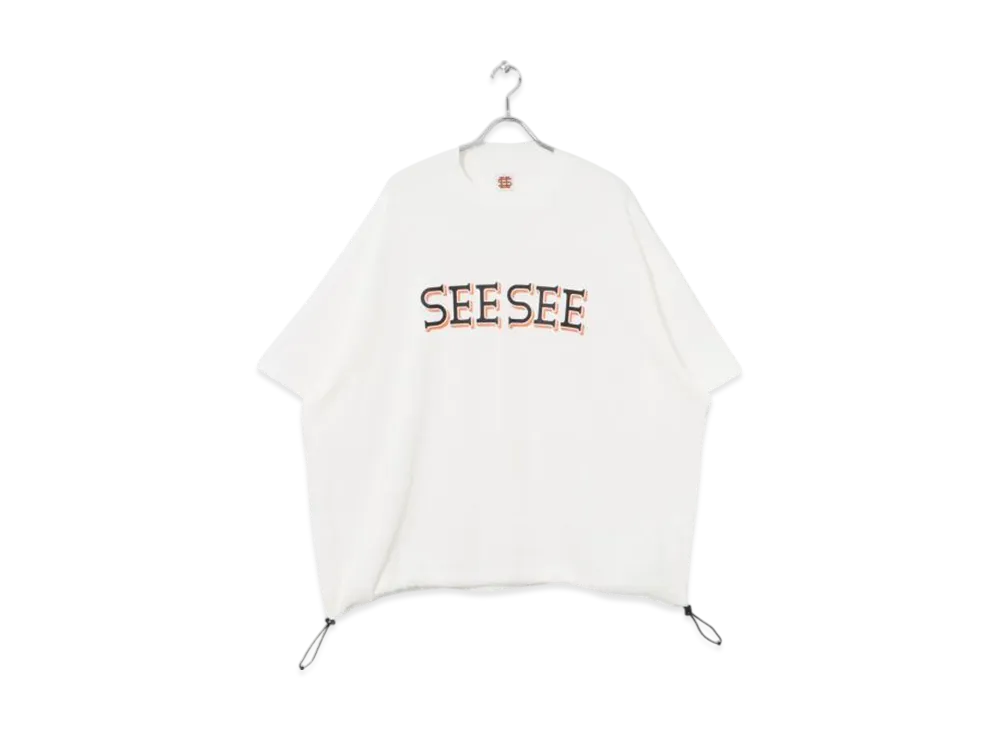 SEE SEE Super Big Thermal SS Tee "White"
