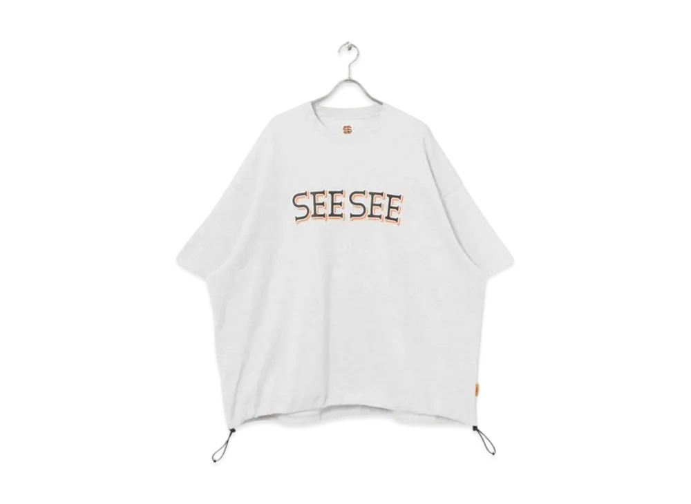 SEE SEE Super Big Thermal SS Tee "Ash Grey"
