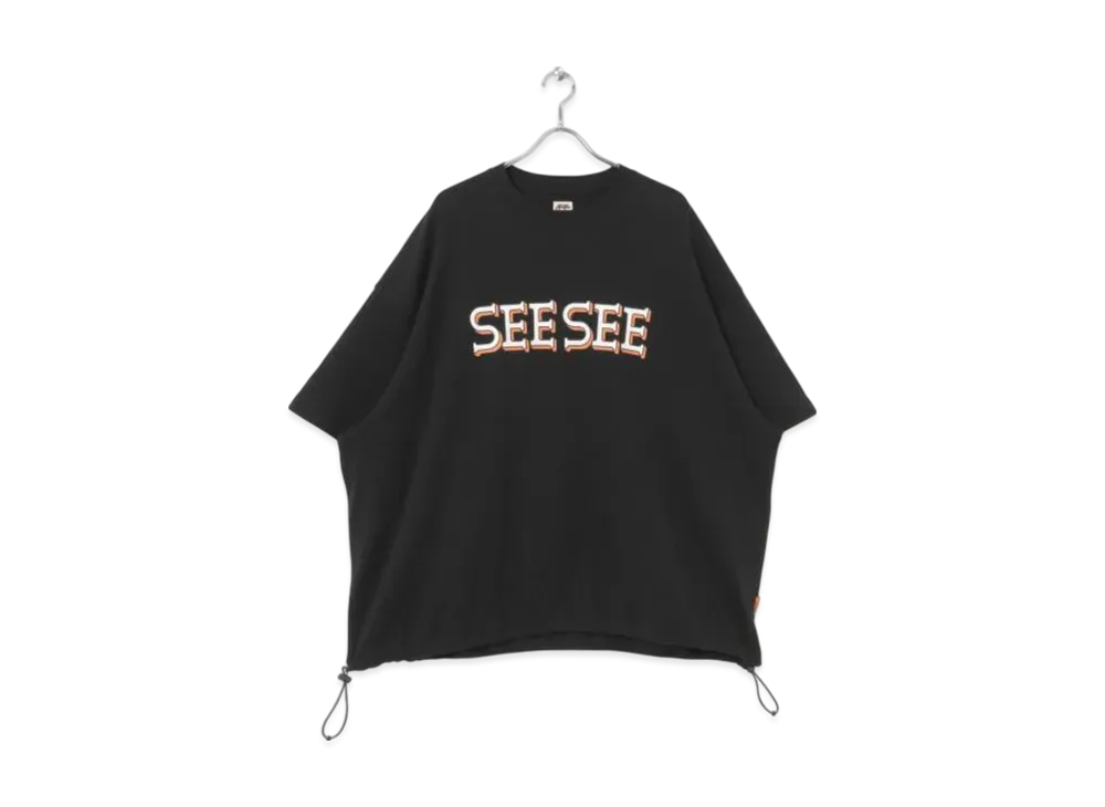 SEE SEE Super Big Thermal SS Tee "Black"