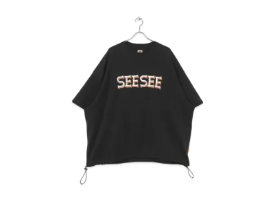 SEE SEE Super Big Thermal SS Tee "Black"